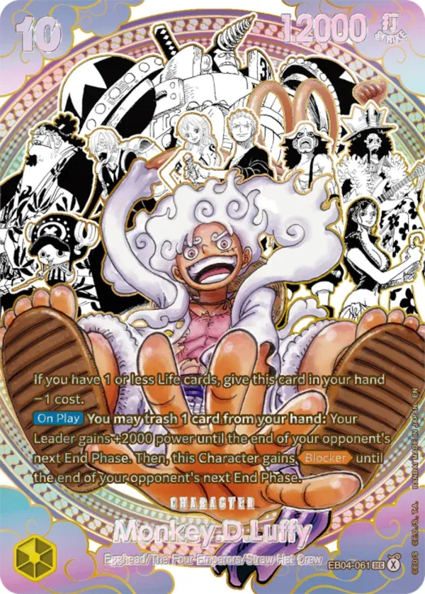 Monkey.D.Luffy SEC-SP manga OP17